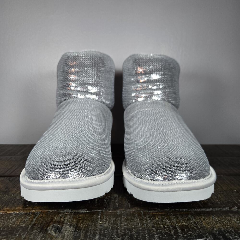 UGG Silver Sequin Winter Boots - image 3